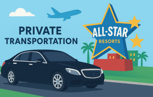 Transportation from MCO to Disney All-Star Resort | Sports, Music, Movies