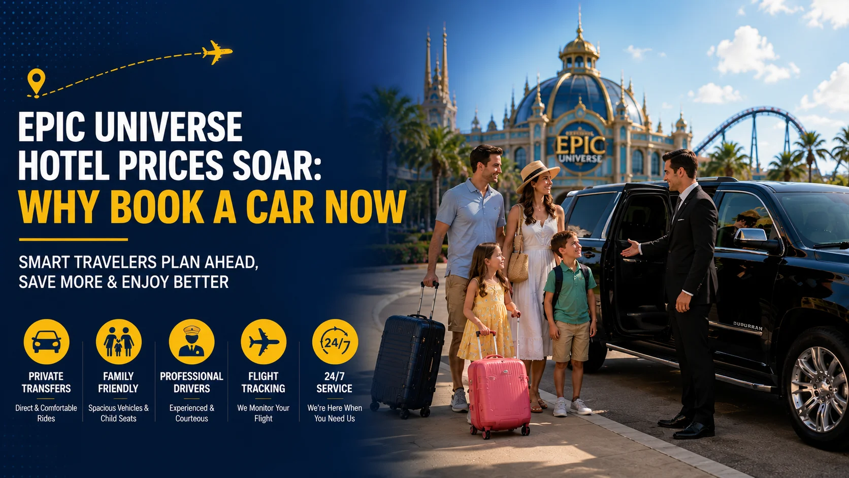 Epic Universe Hotel Prices Soar: Why Book a Car Now